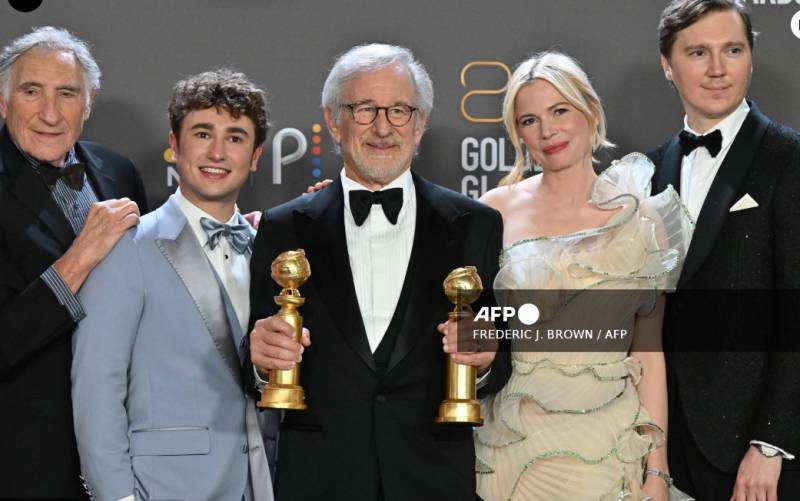 Steven Spielberg wins big as Golden Globes make comeback