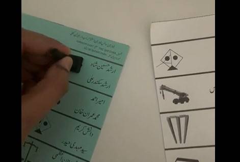 PTI supporters’ voting videos land on social media