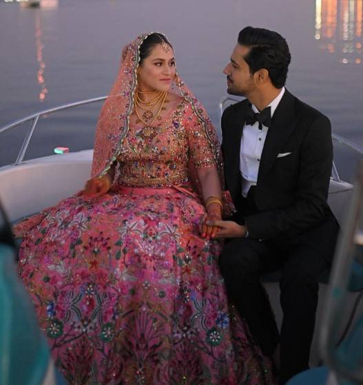 Comedian Ali Gul Pir, who tied the knot with the love of his life Dr Azeema Nakhoda, flew to Indonesia for his honeymoon