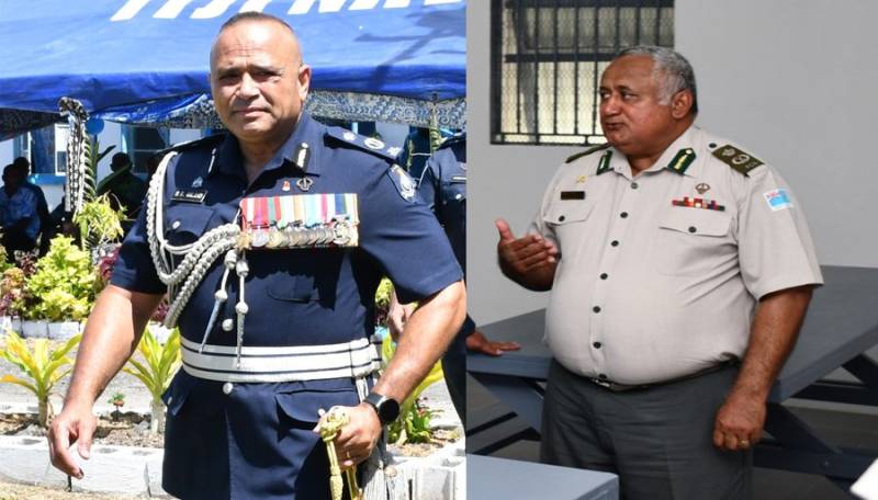 Fiji suspends national police chief