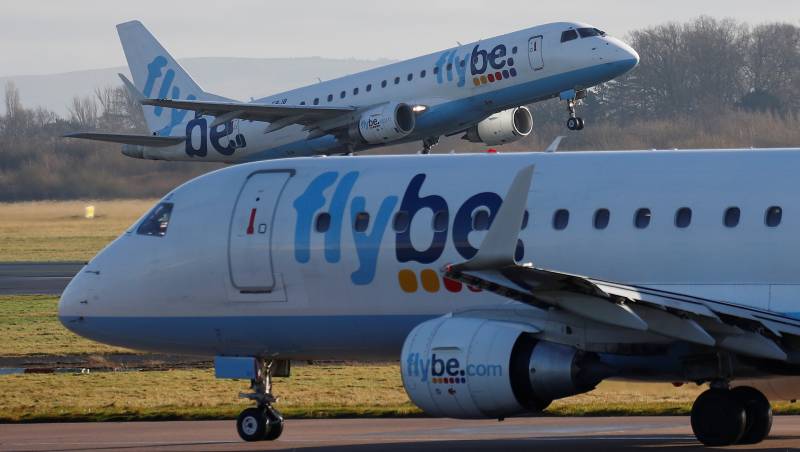 UK airline Flybe ceases trading, cancels all flights