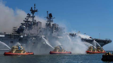 Brazil to sink warship dubbed '30,000-tonne toxic package'