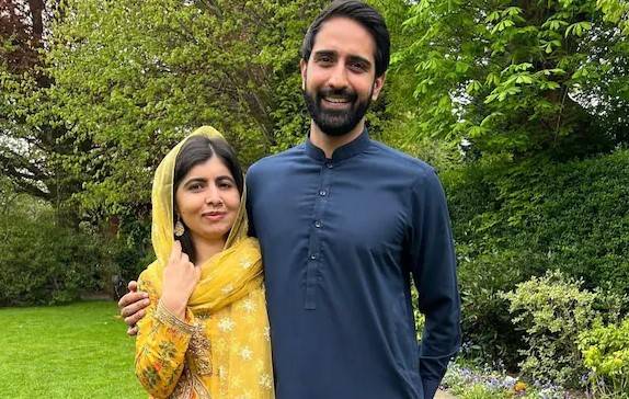 Malala rocked, husband shocked as it was all about socks