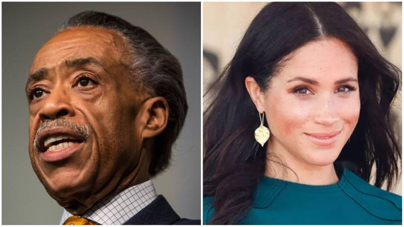 Al Sharpton stated that the Duchess of Sussex Meghan Markle was treated differently because she was a black person working in an executive position