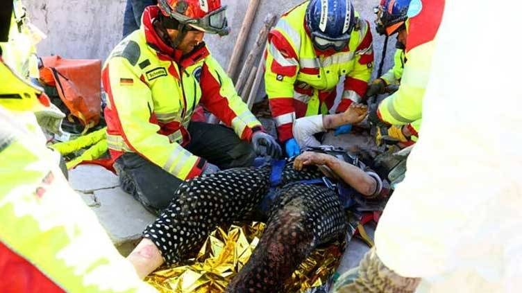 Turkish woman rescued from quake rubble after over 100 hours