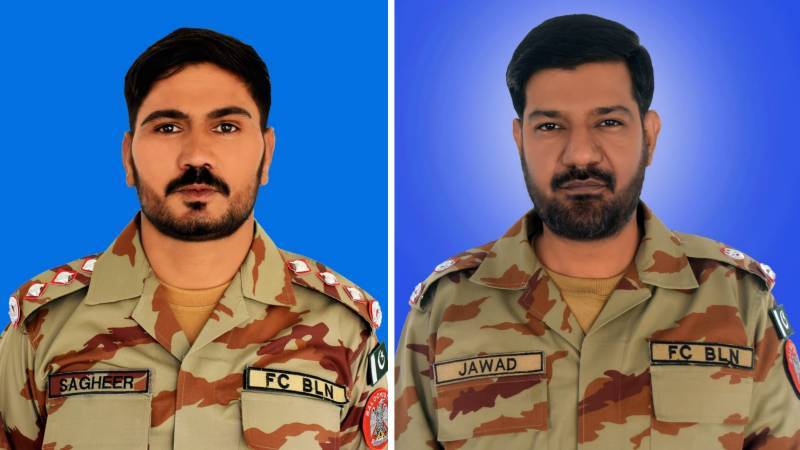 Namaz-e-Janaza of two Army officers offered