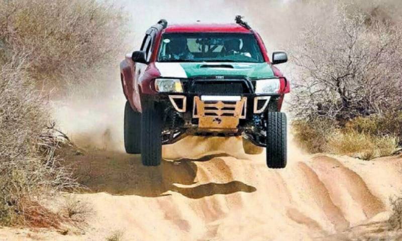 Sameer Ahmed, Faisal Shadikhel win on 2nd day of Cholistan Jeep Rally