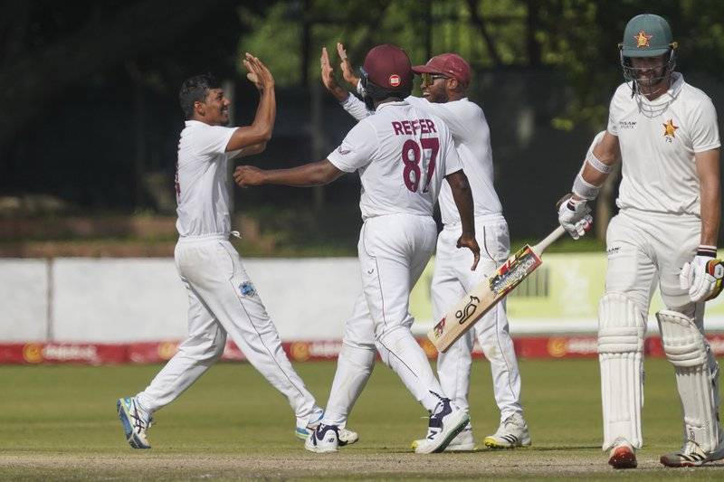 Windies spinner Motie wreaks havoc against weakened Zimbabwe