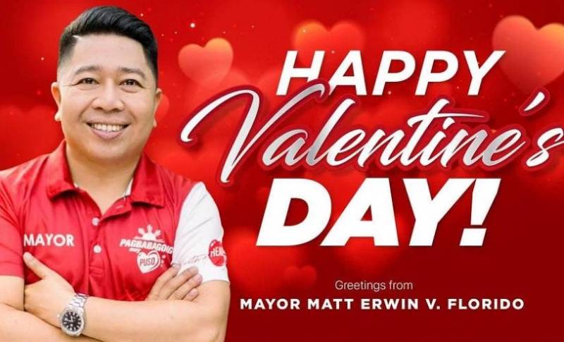 Philippine mayor gives singles extra pay on Valentine's Day