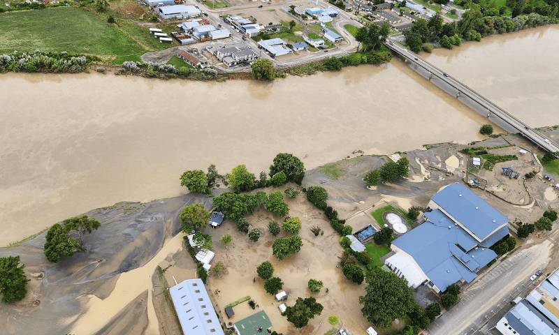 Military helicopters winched stranded storm survivors to safety in New Zealand, after Cyclone Gabrielle killed four people and displaced 10,500 more.