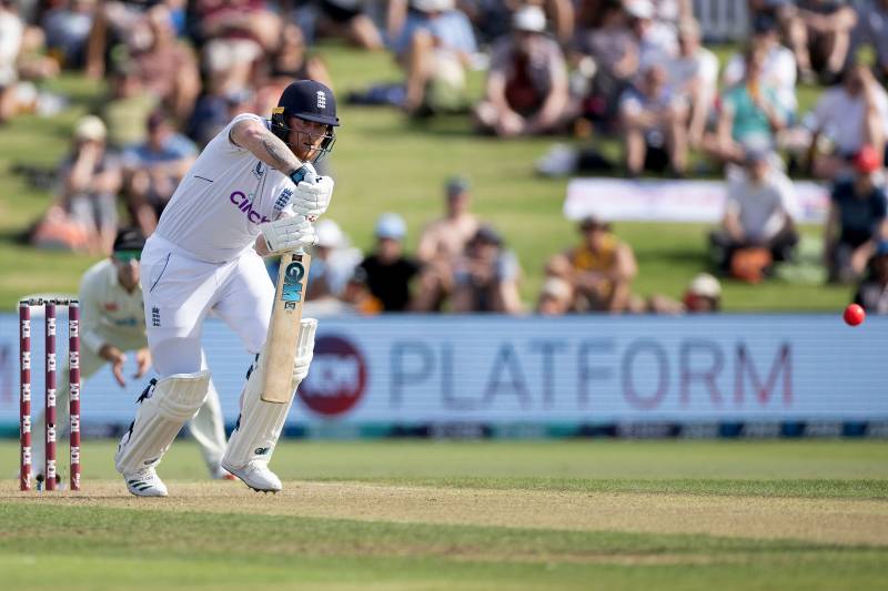 Ben Duckett was dismissed for a rapid 84 as England\'s trademark attacking style dominated the start of the first Test against New Zealand in Mount Maunganui