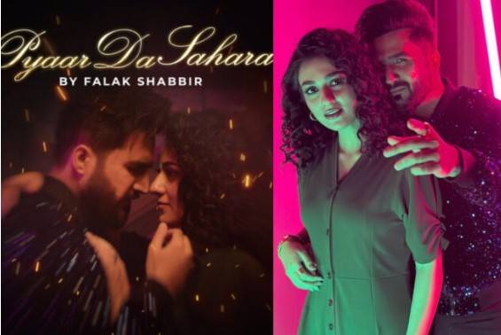 Pakistani singer Falak Shabir husband of Lollywood gorgeous and talented actress Sarah Khan recently announced his song, On Valentine’s Day