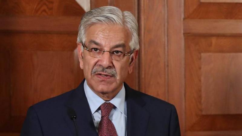 Defence Minister Khawaja Asif 