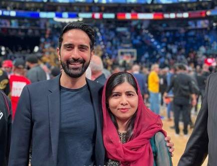 Malala, hubby attend star-studded NBA event in Utah