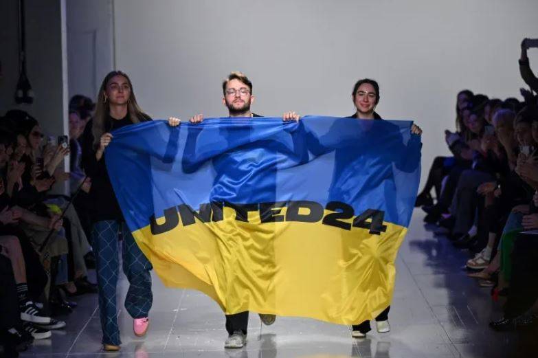 Ukrainian designers send out a defiant message from London Fashion Week