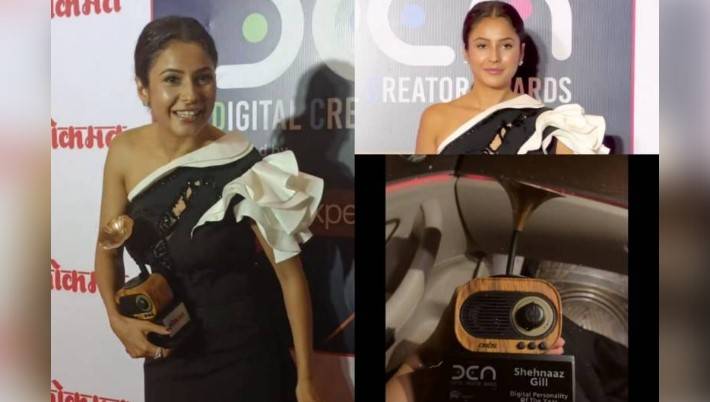 Shehnaaz Gill wins Digital Personality of 2023 award