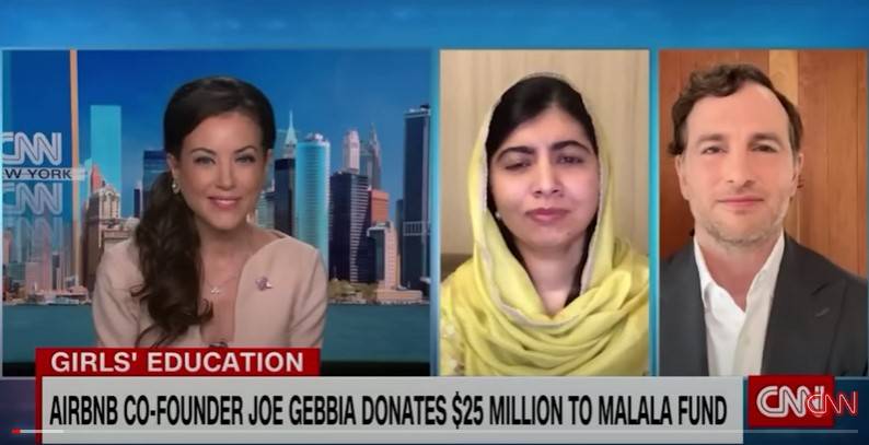 Malala Education Fund receives $25 million donation