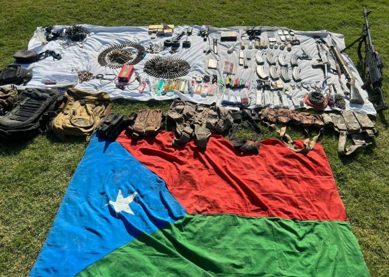 Terrorist killed, arms and ammunition seized in Balochistan 