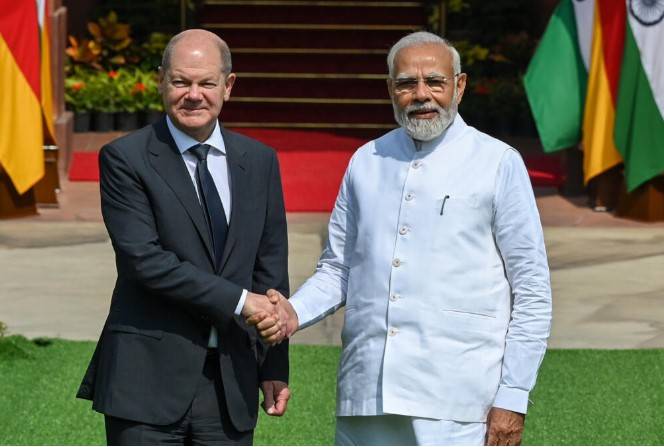 Germany's Scholz in India to press on EU trade deal