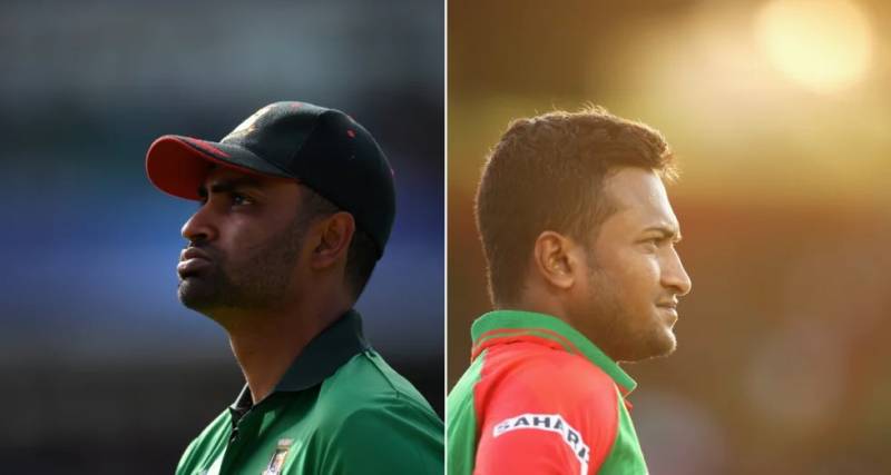 Bangladesh's Tamim denies rift with Shakib