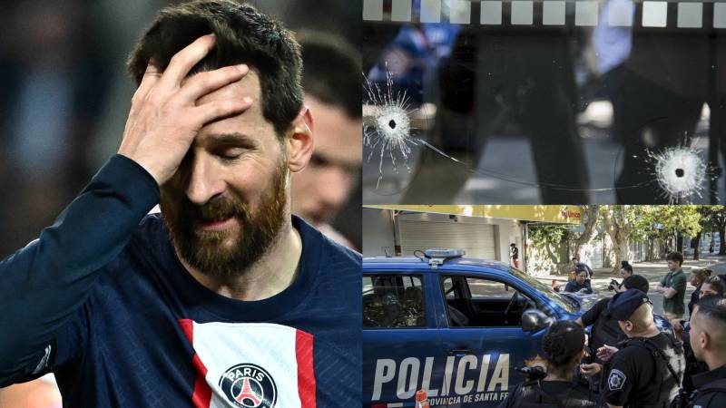 Shots fired at Messi family store, threatening message left for star