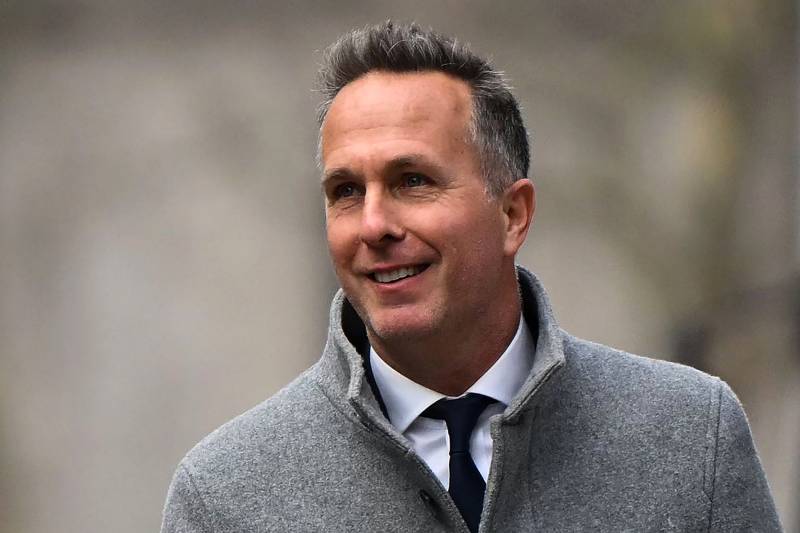 Former England cricket captain Michael Vaughan arrives to attend a Cricket Discipline Commission hearing, relating to allegations of racism at Yorkshire County Cricket Club. AFP