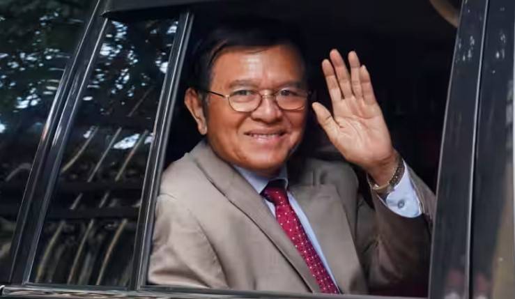 Cambodia opposition leader jailed 27 years for treason