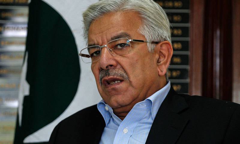 Defence Minister Khawaja Asif 