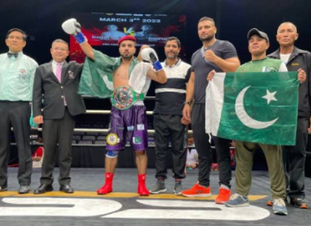 Shaheer Afridi wins Asian Continental boxing title