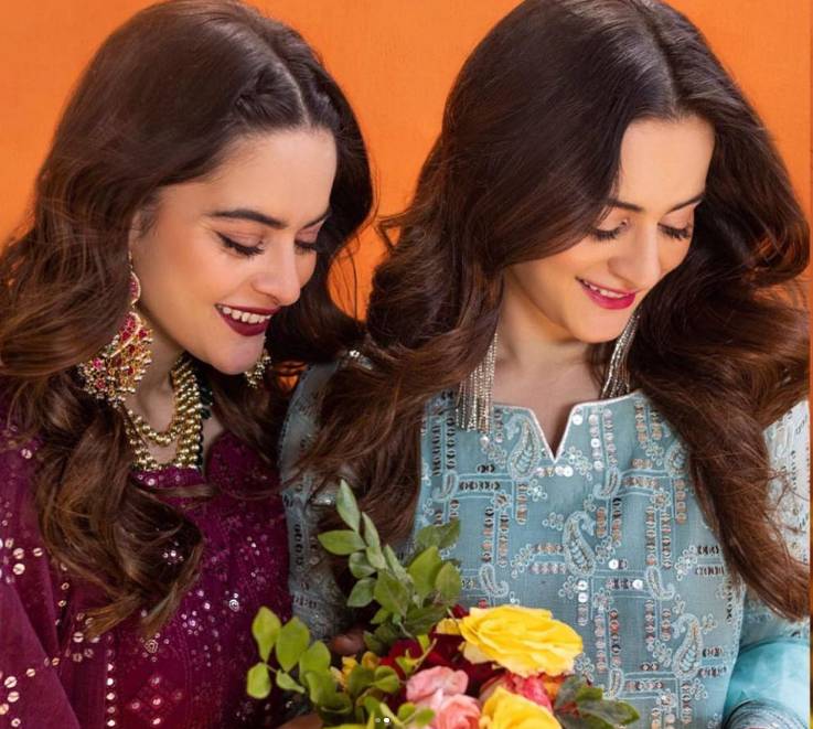 Aiman, Minal Eid collection photoshoot mesmerises netizens