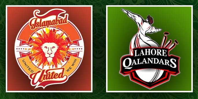 PSL Lahore Qalandars and Islamabad United Match