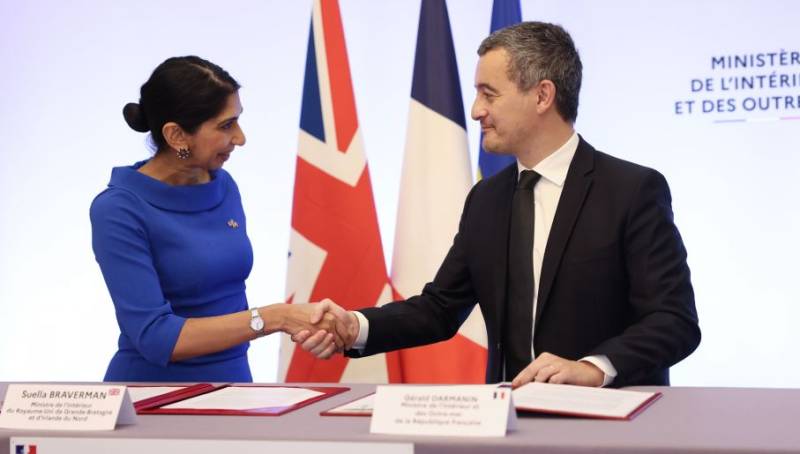 UK in new deal with France to stop illegal migration