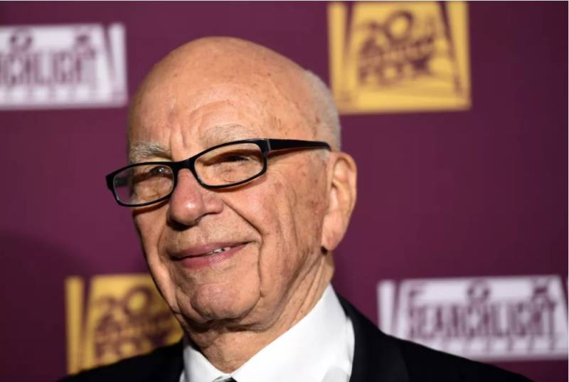 Media tycoon Rupert Murdoch.