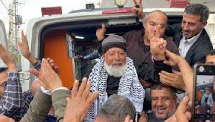 Israel releases oldest Palestinian prisoner