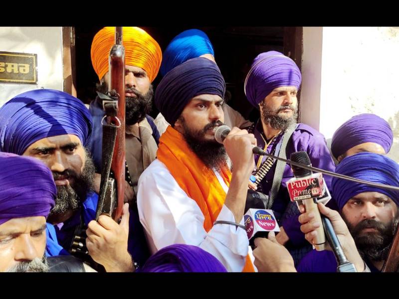 India arrests 112 people in manhunt for Sikh separatist