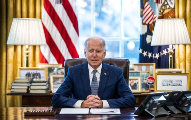 Biden issues first veto, overriding Republican investment bill