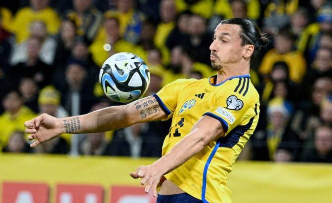 Ibrahimovic, 41, beaten by Gibraltar player as Euros' golden oldie