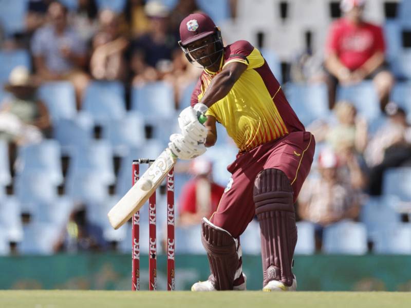 Charles hammers 39-ball century as W.Indies set new record