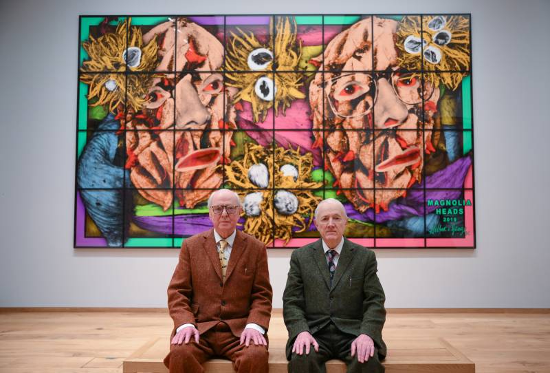 Arts duo Gilbert & George open permanent London exhibition space