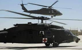 Nine US soldiers dead in crash of two helicopters