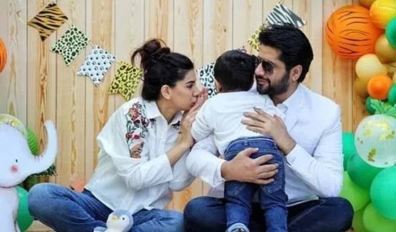 Ex-couple Imran Ashraf-Kiran Ashfaque celebrate son’s birthday