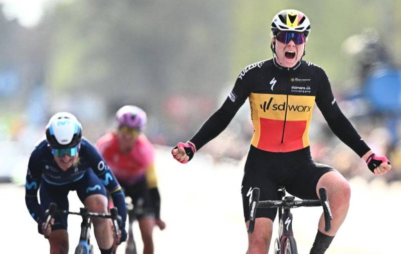 Belgium's Kopecky wins Women's Tour of Flanders again