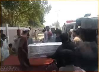 Bodies of 5 Pakistanis who died in Iran cylinder blast arrive in Naudero