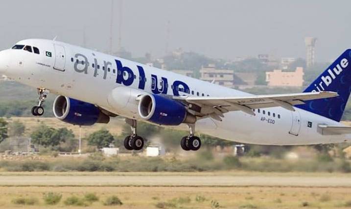 AirBlue flight lands at Karachi airport for schedule refuelling