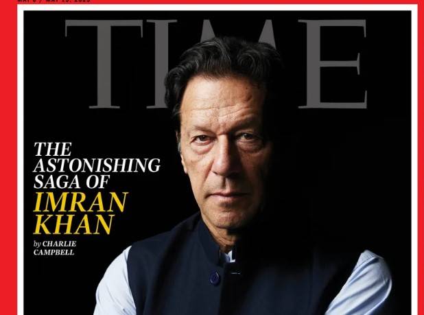 Former premier Imran Khan graces TIME cover