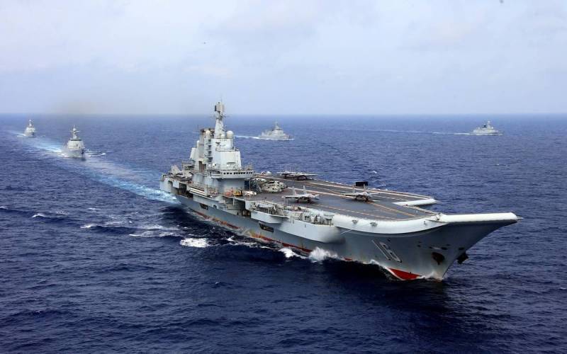 China deploys warships near Taiwan