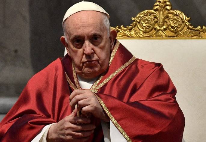 Pope skips Good Friday procession due to cold weather