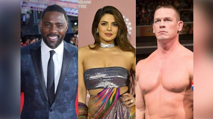 Priyanka Chopra appear alongside John Cena and Idris Elba