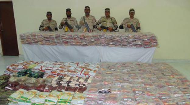 ANF, FC seize 820kg of opium in Mashkel operation