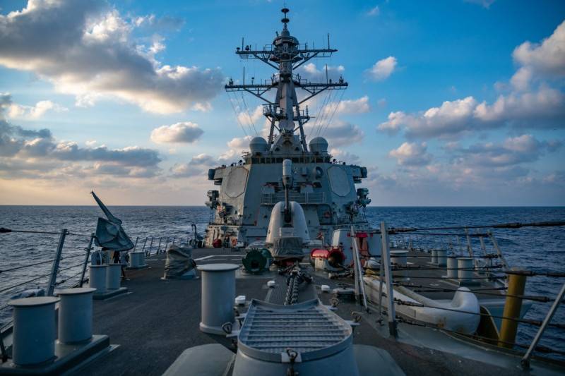 US says naval destroyer sails through Beijing-claimed waters in South China Sea